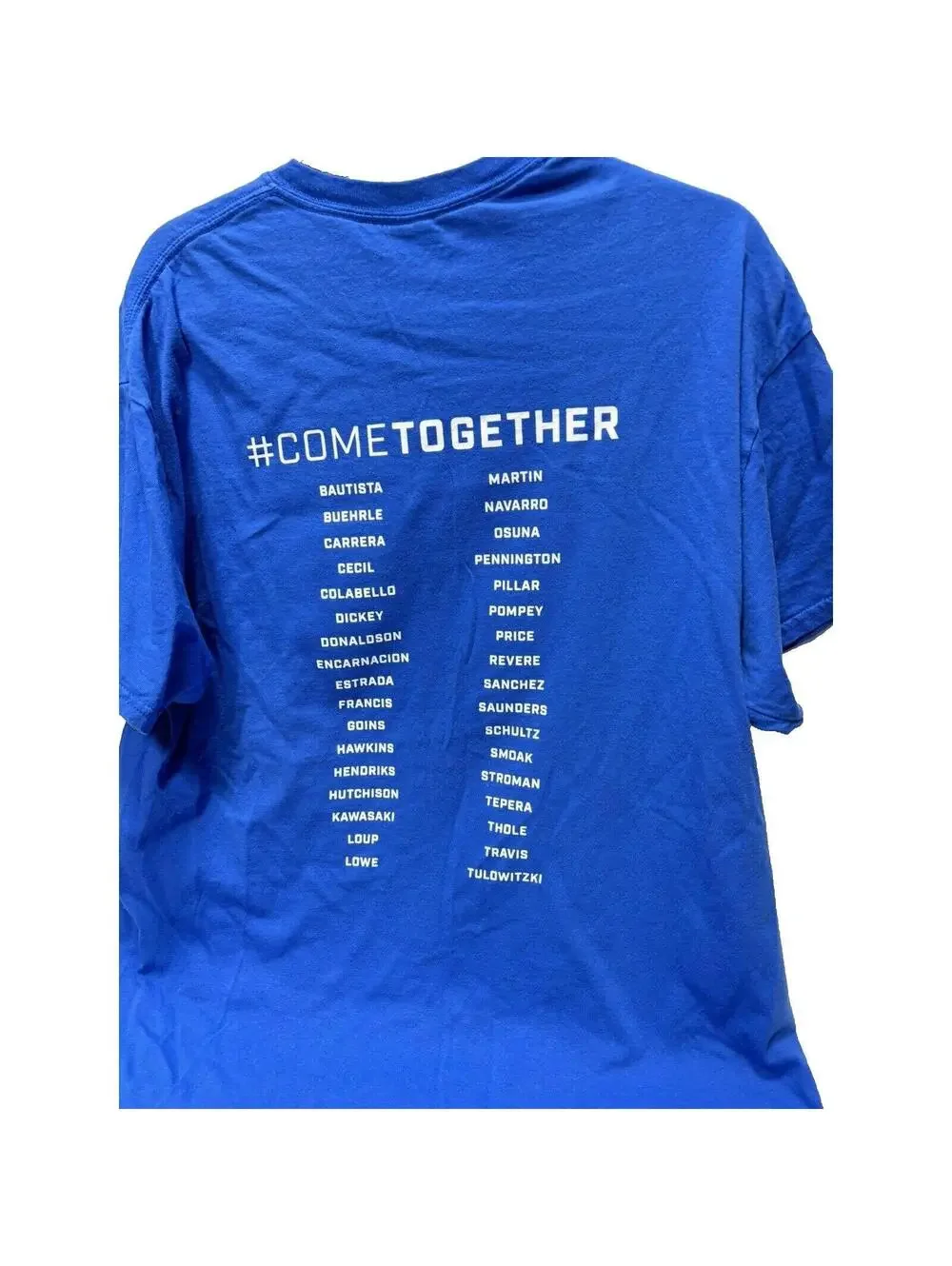 Toronto Blue Jays Men's XL #COMETOGETHER Baseball T-Shirt Pre Owned - Picture 8 of 10